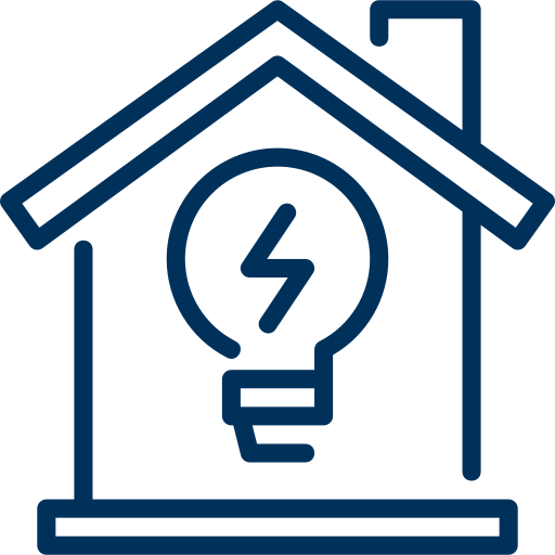 Home automation control system illustration